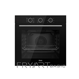 Ferre Qxe62cs Fryart Basic Si̇yah Ankastre Firin (0+7 Konum)