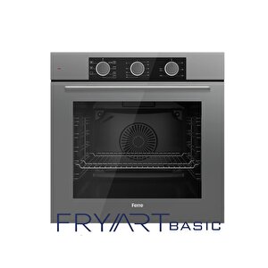 Ferre Qxe62cpr Fryart Basic Gri̇ Ankastre Firin (0+7 Konum)