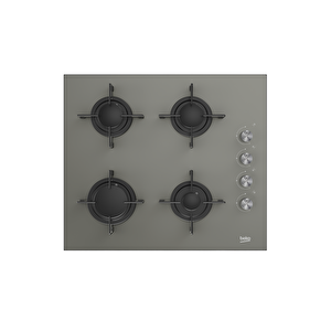 Bstoc 828 G Gri Cam Set Üstü Ocak