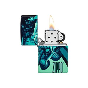 Zippo Çakmak 48605 Mermaid Zippo Design