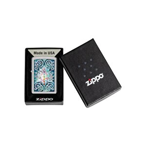 Zippo Çakmak 48592 Lotus Flower Design