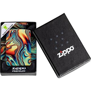 Zippo Çakmak 48612 Colorful Swirl Pattern