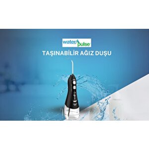 Kablosuz Pro V580 Water Flosser 320ml Taşınabilir Diş/protez Bakım Ve Ağız Duşu Siyah