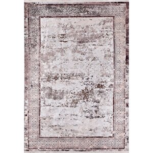 Modern Kahvrengi Dijital Baskı Hipoalerjenik Kaymaz Taban Halı Yolluk Ha125 200x300 cm