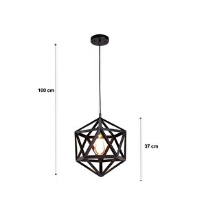 Geometrik Tekli Modern Sarkıt Mutfak Salon Sarkıt Avize
