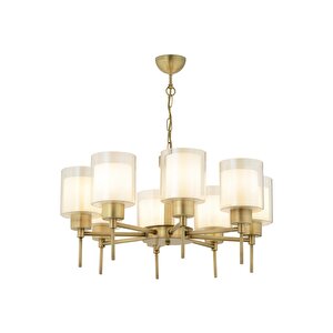 Goldie 8 Li Eskitme Modern Yatak Odası  Salon Avize