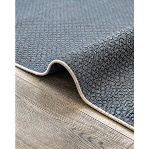 Çocuk Halısı Ve Bebek Halısı Yıkanabilir Kaymaz Taban Mavi Dijital Baskı Halı hc018 120x200 cm