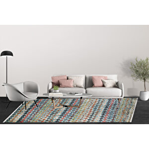 Modern Yeşil Çiçek Desen Dijital Baskı Hipoalerjenik Kaymaz Taban Halı Yolluk Ha181