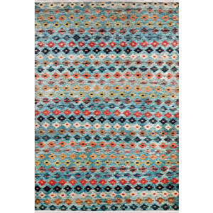 Modern Yeşil Çiçek Desen Dijital Baskı Hipoalerjenik Kaymaz Taban Halı Yolluk Ha181 80x200 cm