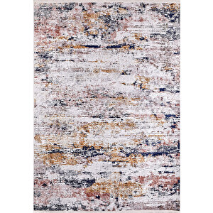 Modern Gri Dijital Baskı Yıkanabilir Hipoalerjenik Kaymaz Taban Halı Yolluk Ha064 100x200 cm