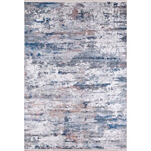 Modern Gri&kahverengi Dijital Baskı Yıkanabilir Hipoalerjenik Kaymaz Taban Halı Yolluk Ha039 100x300 cm