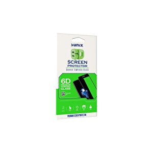 Sunix Samsung A01 Ile Uyumlu 6d Temperli Ekran Koruyucu Cam Siyah 2 Adet