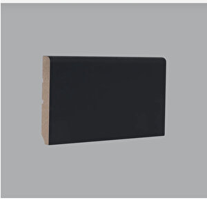 By İstanbul Yalı Serisi 10cm Bute Siyah Topkapı Modeli Pvc Parke Süpürgelik