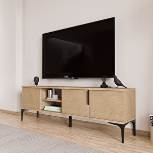 Tarz Tv Üni̇tesi̇ , Raflı Tv Sehpası , 180 Cm Tv Konsolu Full Yunus