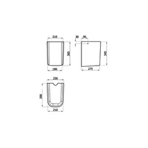 Lavabo Ayaği Compact