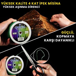 Crystal Hdpe Nano İpek Misina 4 Kat 0.18 Mm 100 Mt