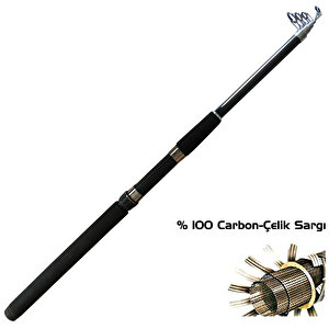Zeus Teleskopik Carbon  Kamış 2.70 Mt (5-25 Atar)