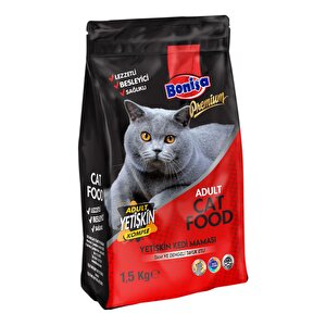 Bonisa Kuzu Etli Premium Yetişkin Kedi Maması 1.5 Kg