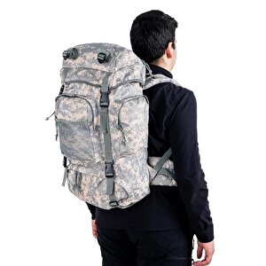 Outdoor Sırt Çantası - Savage Ventura - 70 Lt. - Gri Dijital Kamuflaj - Hh03205