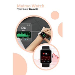 70mai Maimo Watch Wt2105 Akıllı Saat 1.69 İnç - Siyah(ek Turuncu Kayış)