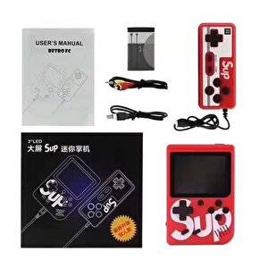 Torima Gc-01 Çift Kol 400 Nostalji Oyunlu Mini Atari Kırmızı