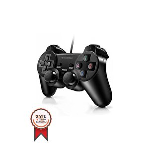 Torima P2 Siyah Analog Usb Joystick Pc Oyun Kolu Gamepad Konsol