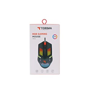 Torima Tm-15 Usb Rgb Aydınlatmalı Gaming Oyuncu Mouse Siyah