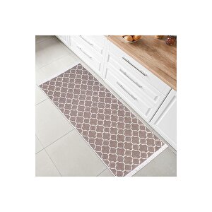 Bercest Kahve Çift Taraflı Kilim 80x300 cm