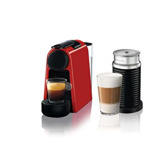 Nespresso D35 Red Essenza Mini Bundle Kapsül Kahve Makinesi