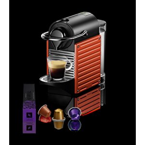 C66r Pixie Red Bundle Kahve Makinesi