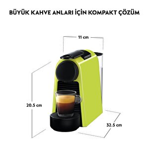 Nespresso D30 Green Essenza Mini  Kapsüllü Kahve Makinesi