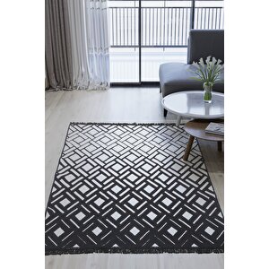 Munis Siyah Çift Taraflı Kilim 120x180 cm