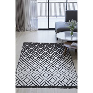 Munis Siyah Çift Taraflı Kilim 120x180 cm