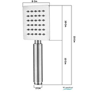 T-may Sart Lüks Mafsallı Duş Seti Üst Takımı