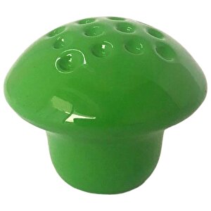 8 Adet Yeşil Noktalı Mantar Düğme Kulp Çocuk Bebek Mobilya Çekmece Dolap Kapak Kulbu Metal Kulp Aksesuarları Vidalı