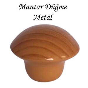 8 Adet Kayın Mantar Düğme Kulp Mobilya Çekmece Dolap Kapak Kulbu Metal Kulp Aksesuarları Vidalı