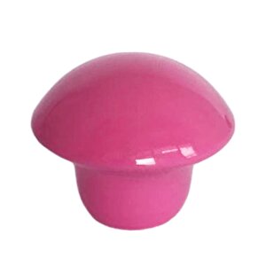15 Adet Pembe Mantar Düğme Kulp Çocuk Bebek Mobilya Çekmece Dolap Kapak Kulbu Metal Kulp Aksesuarları Vidalı