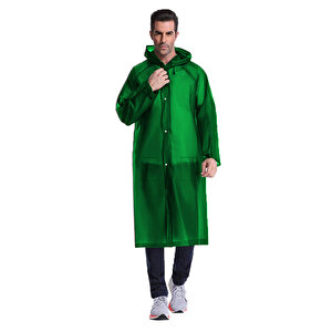 Savage Pvc Yeşil Cep Yağmurluk (11011) Xxl
