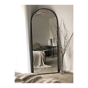 Metal Ayaklı Siyah Boy Aynası 180x70