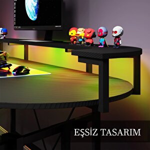 Özel Tasarım Siyah Gaming Masa