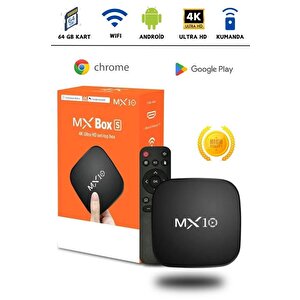 Tori̇ma Mx10 4k Android Tv Box Medya Oynatıcı Android 7.1 Tv Box Tv Stick Medya Oynatıcı Smart Tv Wifi
