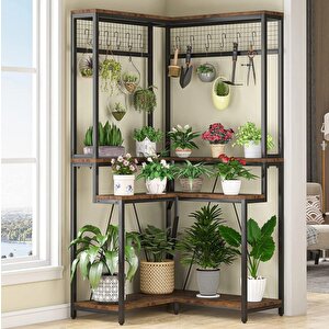 Tasarım Dekoratif Raf&çiçeklik Modeli