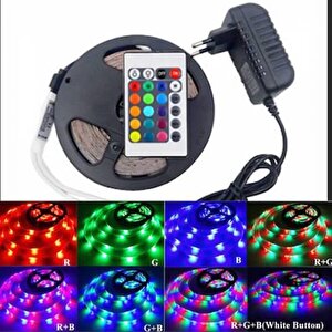 Himarry 3 Çipli Rgb İç Mekan Şerit Led 5 Metre Dekoratif Aydınlatma