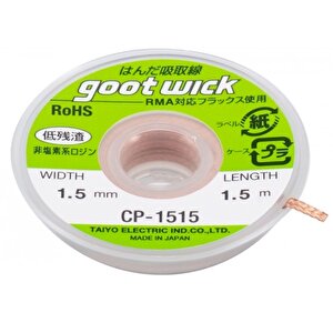 Goot Wick Cp-1515 Lehim Sökme Fitili - Ori̇ji̇nal Goot