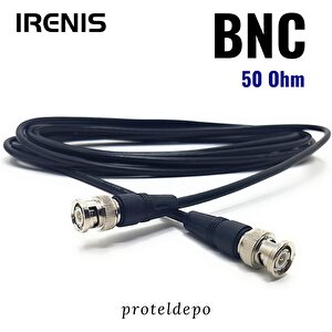 Irenis Bnc Kablo 50 Ohm Bilgisayar, Otomasyon, Telekom, Rg58 5 m