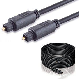 Irenis Fiber Optik Kablo Toslink Optik Ses Kablosu, Ekstra Kalın 3 m