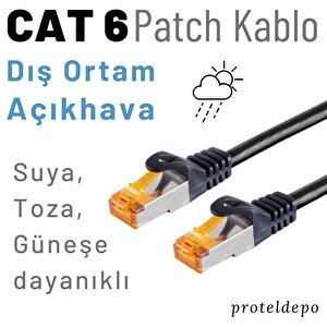 Irenis Cat6 Kablo Dış Ortam Açıkhava Ethernet Network Lan Kablosu