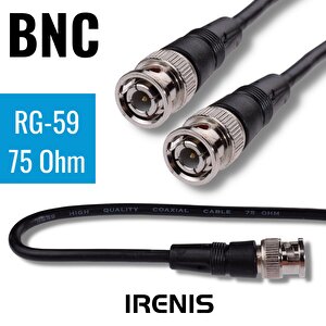Irenis Bnc Kablo 75 Ohm Rg59 Video, Kamera, Cctv