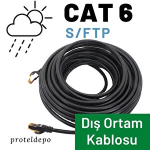 Irenis Cat6 Kablo Dış Ortam Açıkhava Ethernet Network Lan Kablosu