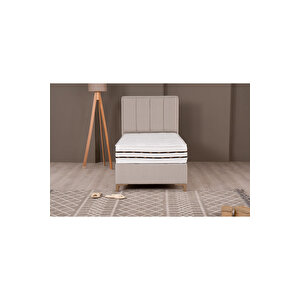 Comfort Lüks Sleepy Baza, Başlık Ve Paket Yaylı Yatak Seti 100x200 cm